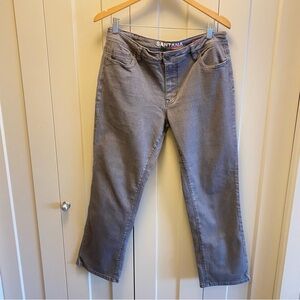 Santana Women's Straight Leg Gray Jeans-Classic-Size 12